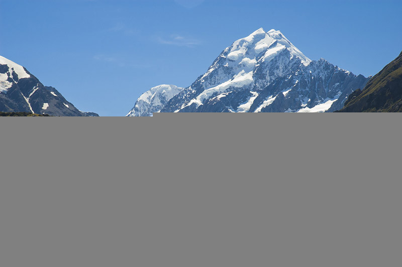 Nový Zéland - Mount Cook National Park