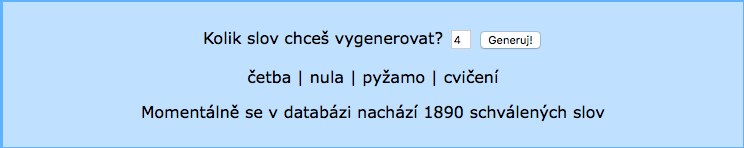Generátor slov