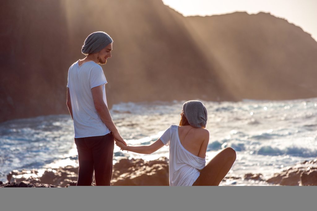 Couple travel