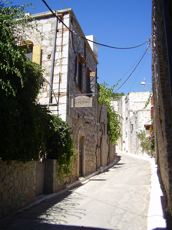 Středověká ulička ve Vesse