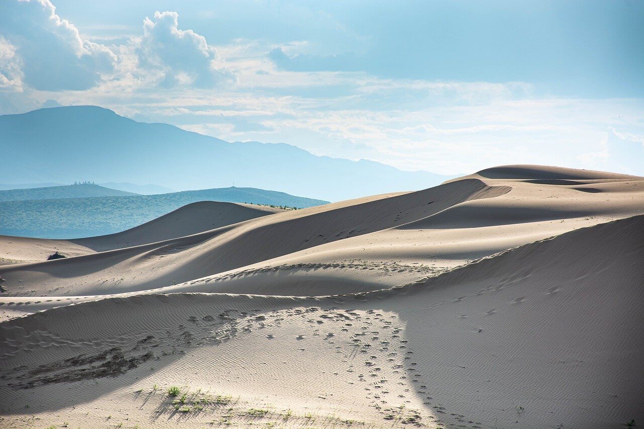 poušť gobi mongolsko