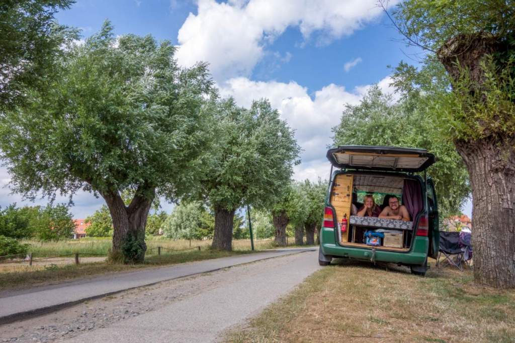 vanlife cestování v obytné dodávce
