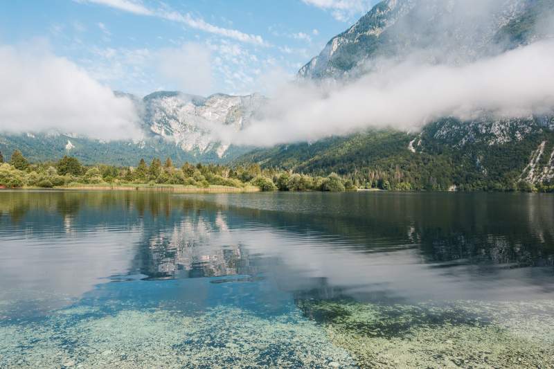 Kouzelné Bohinjské jezero, Slovinsko