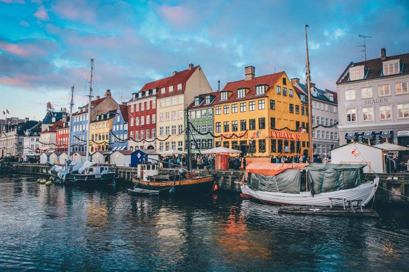 Nyhavn přístav v Kodani