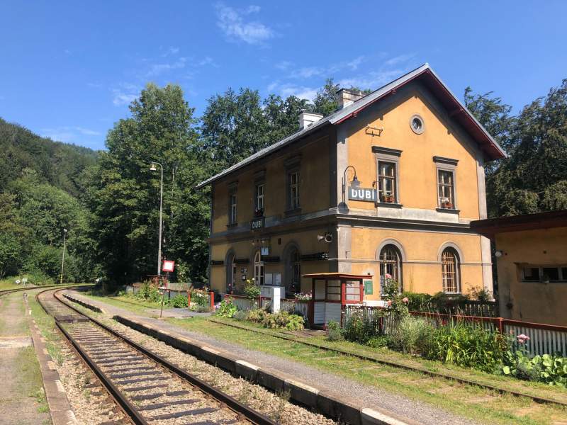 vlaková stanice dubí