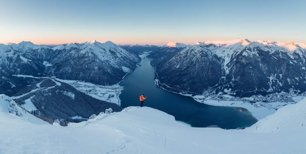 Ski touring na hoře Bärenkopf
