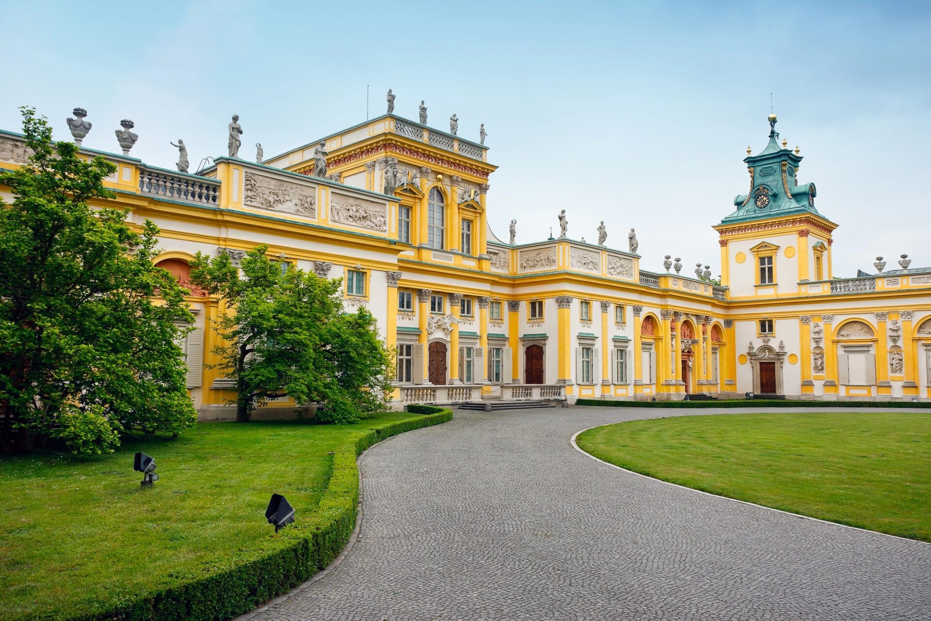 palác Wilanów ve Varšavě