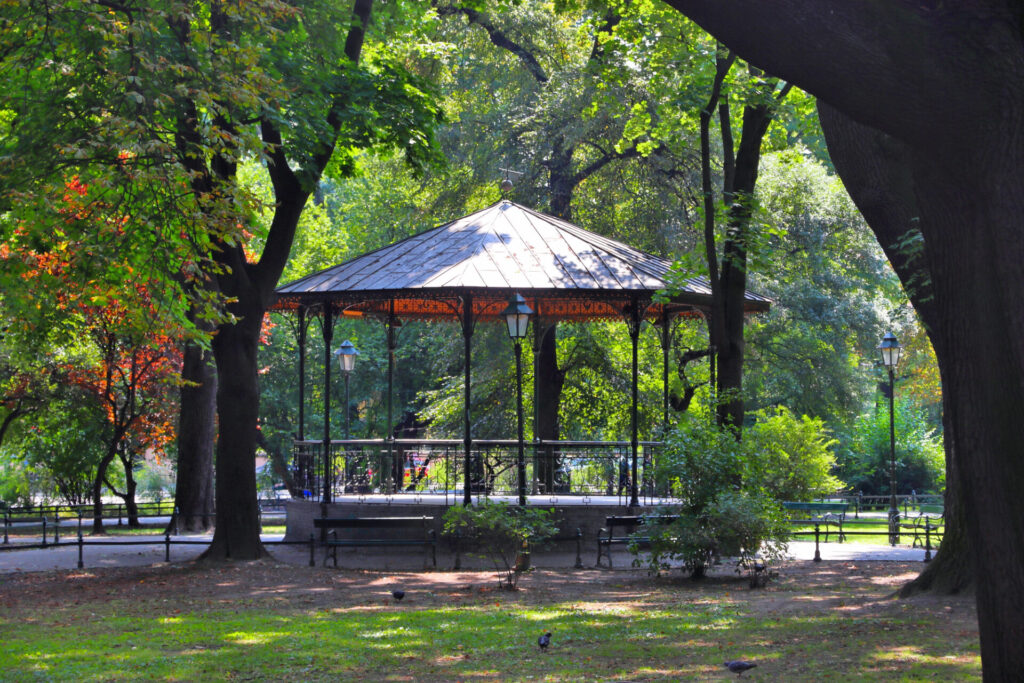 park planty v krakově