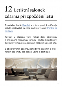 Moderní letištní salonek s pohodlnými křesly, pohovkami a stoly, osvětlený ambientním světlem, ideální pro relaxaci.