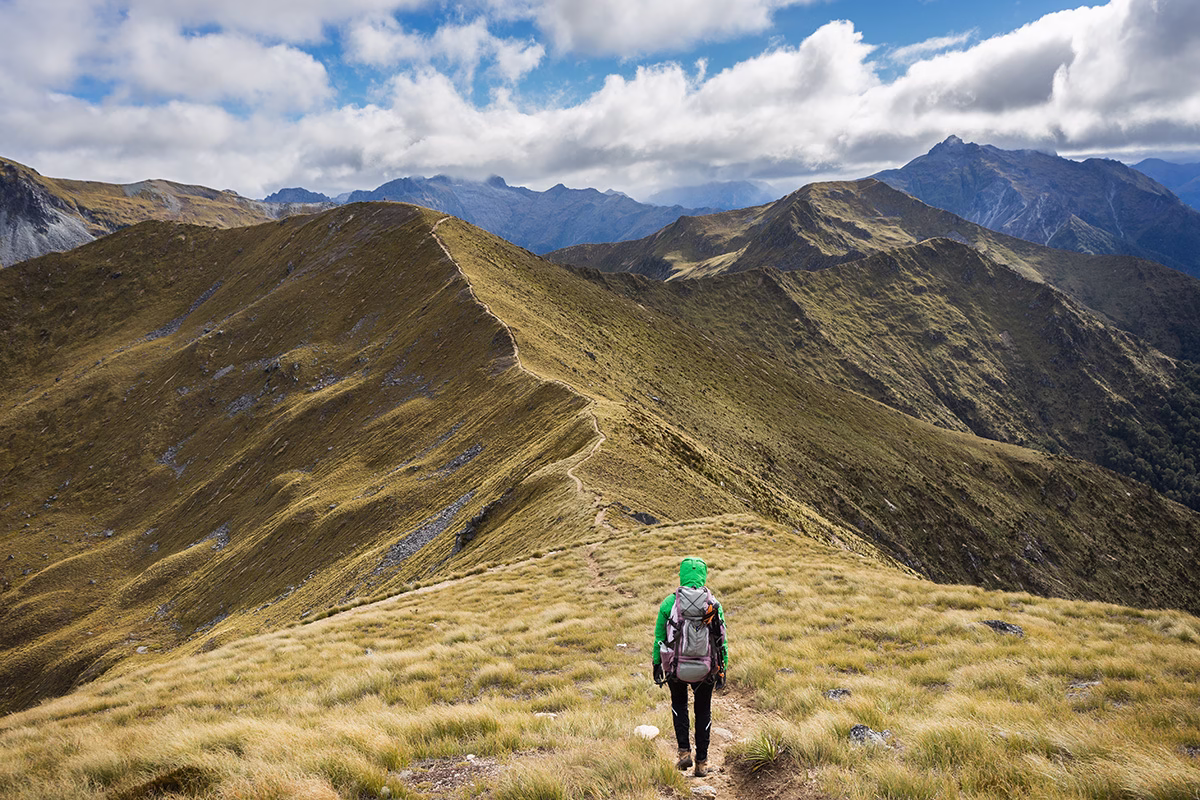 Hiking na Novém Zélandu