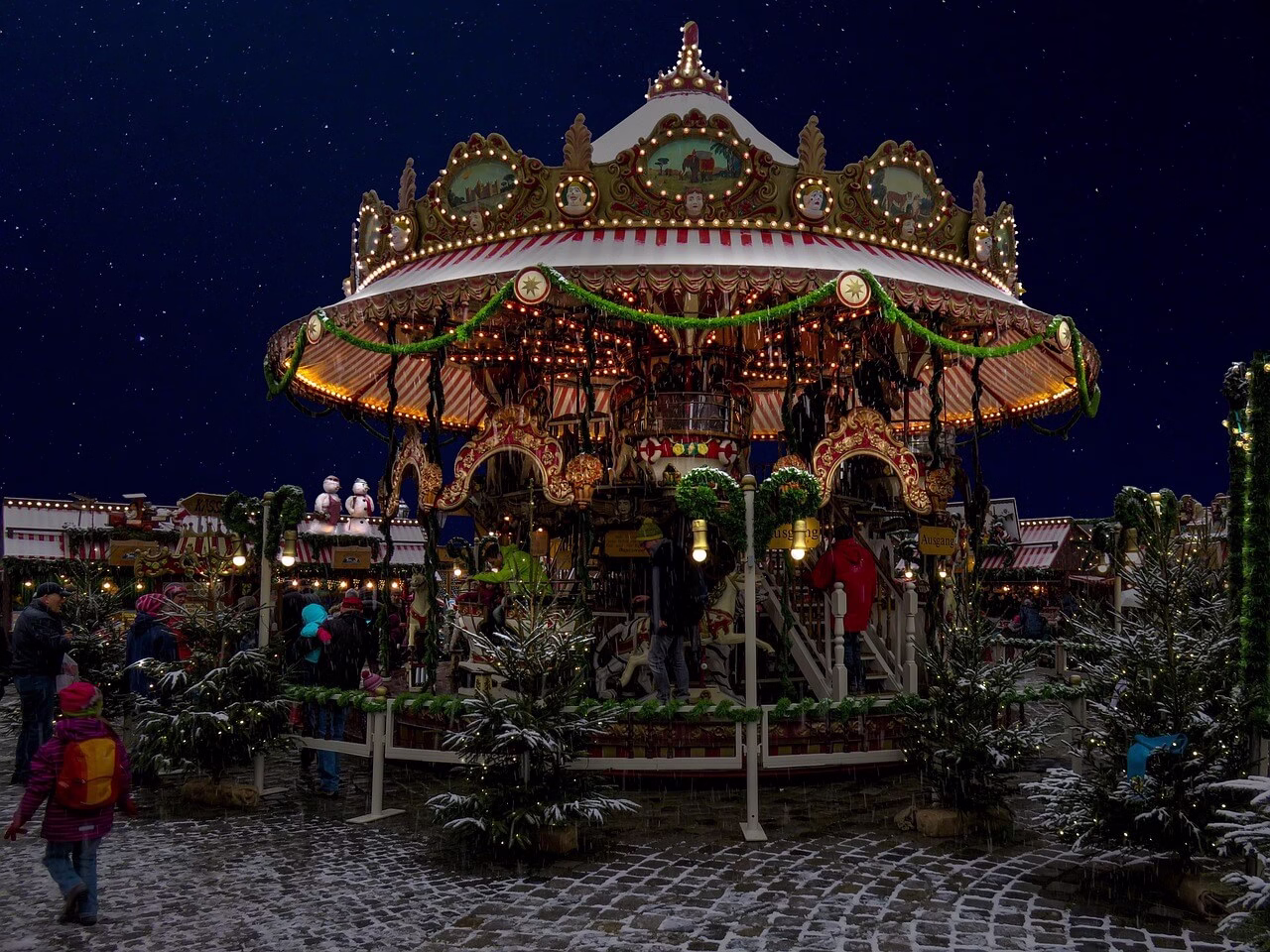 Vánoční trhy Christkindlesmarkt v Norimberku