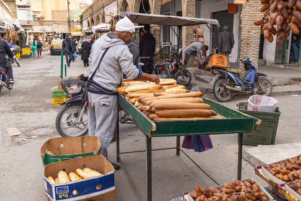 street food Tunisko