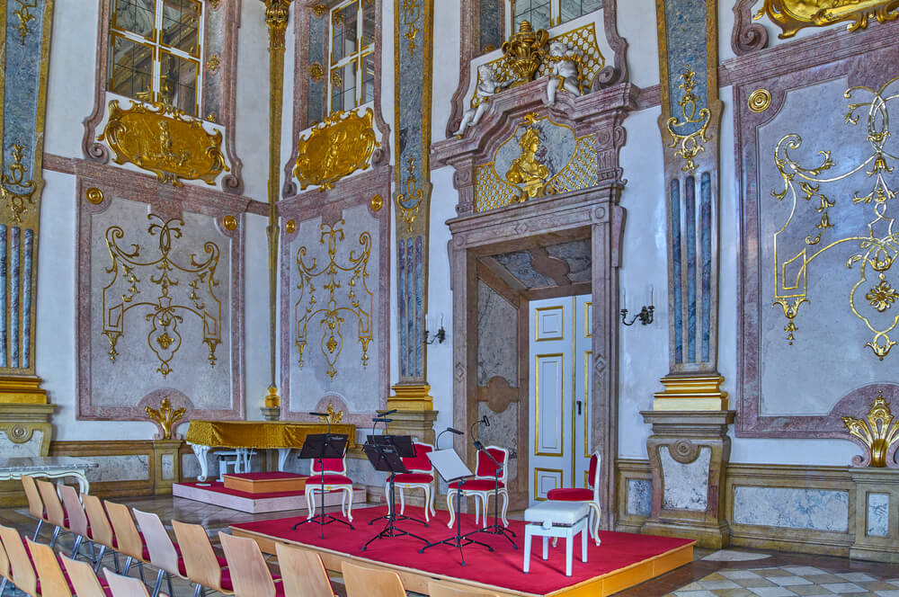 Koncertní sál v paláci Mirabell