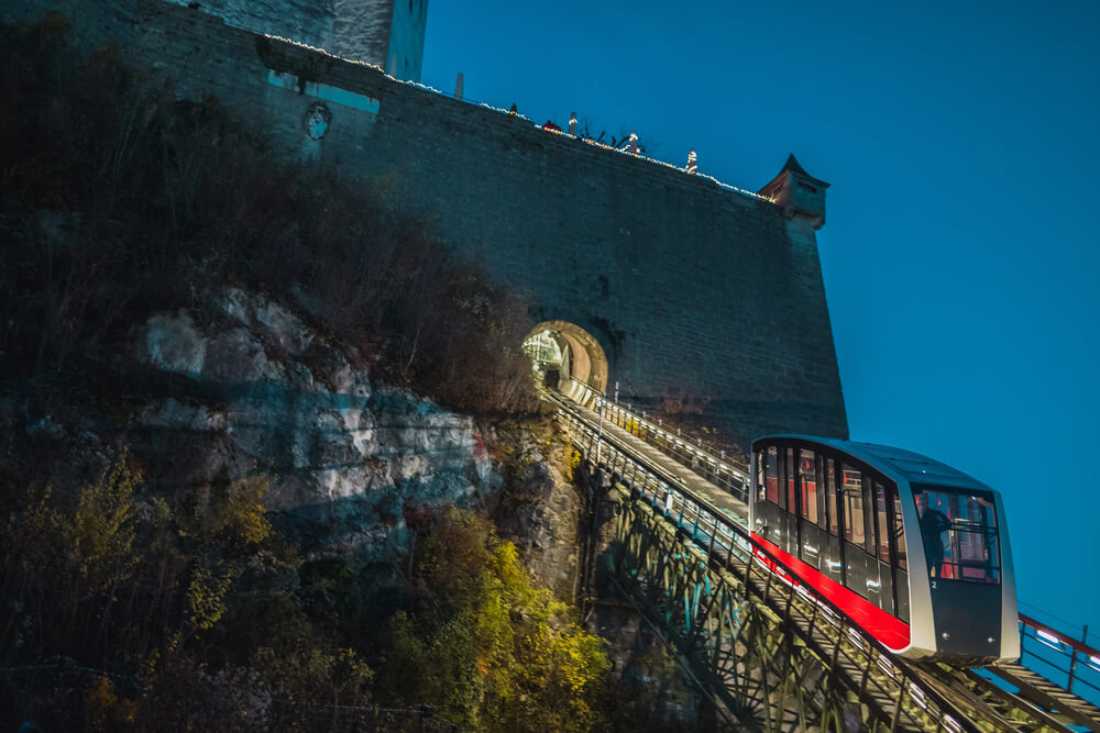 Lanovka Hohensalzburg