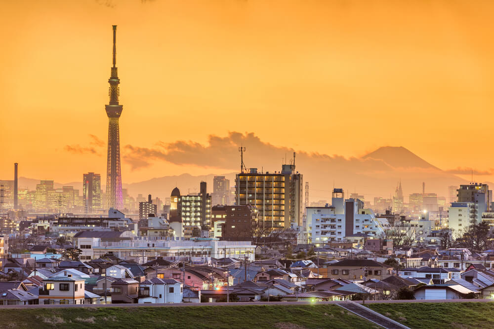 výhled Tokio