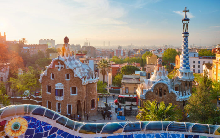 Park Guell v Barceloně, průvodce městem