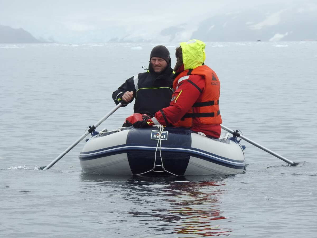 přepravování na Antarktidě