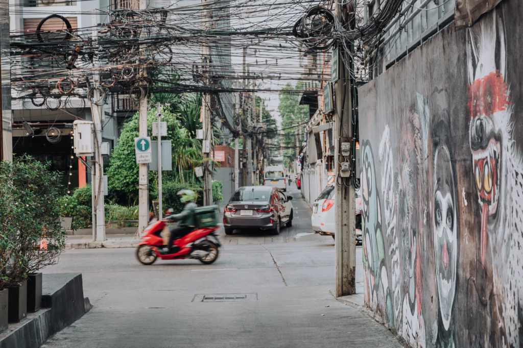 Street Art v Bangkoku