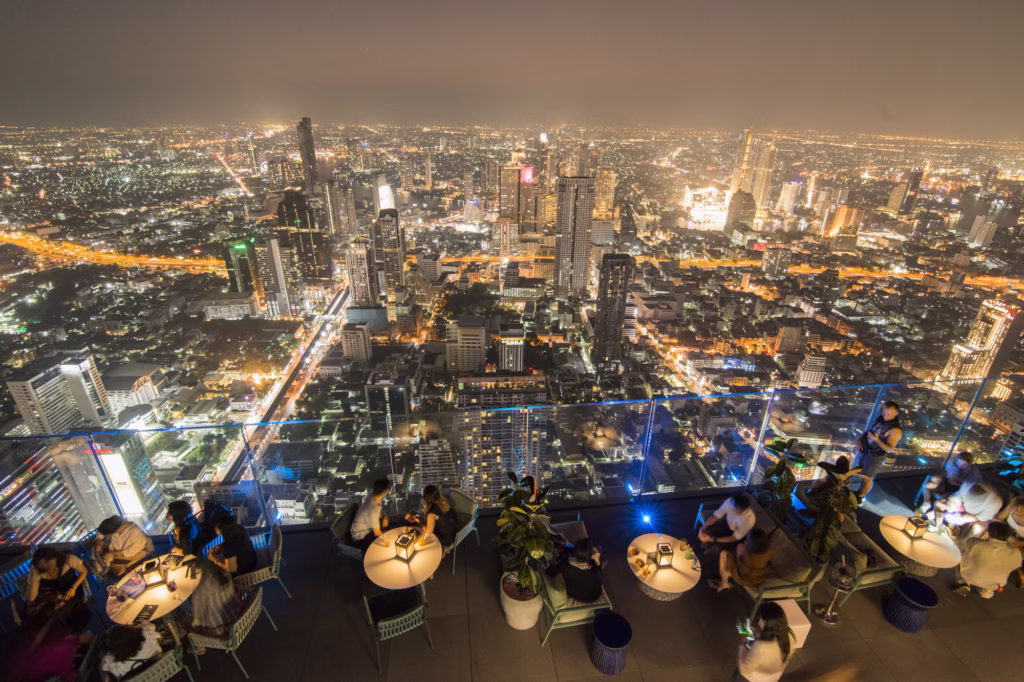 Rooftop Bar Bangkok Thajsko