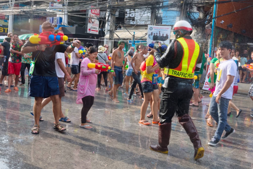 Festival Songkran v Bangkoku, Thajsko svátek
