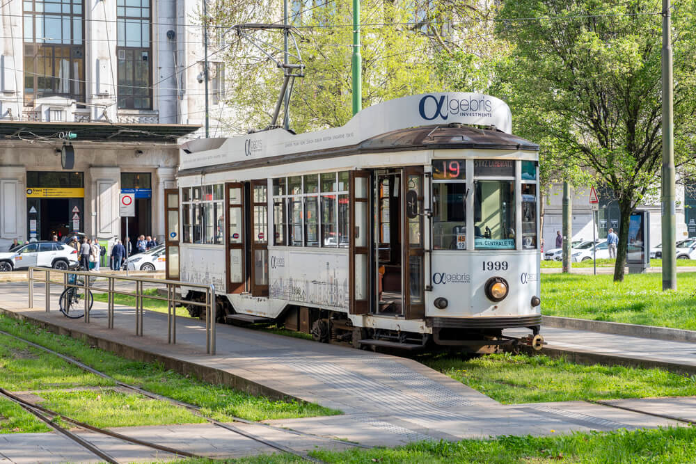 tramvaj milán