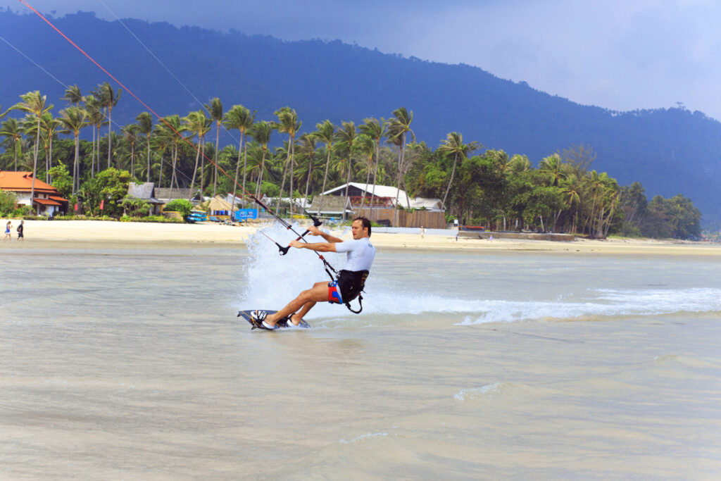 Kitesurfing na Ko Samui