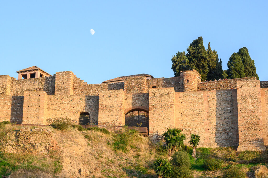 Pevnost Alcazaba, Málaga, Španělsko