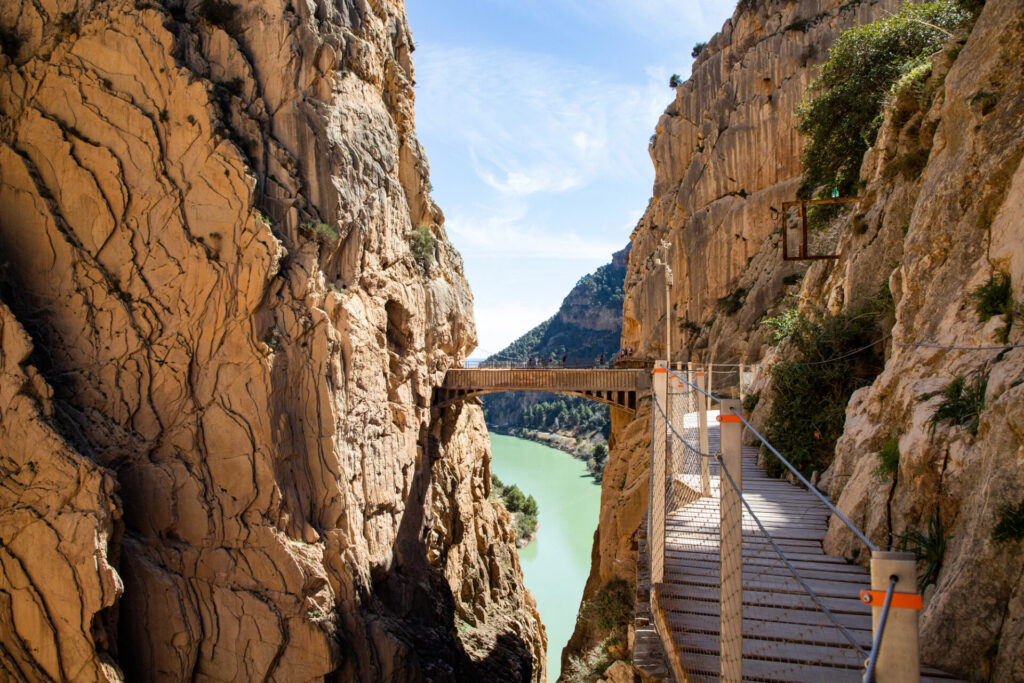 El Caminito del Rey, Andalusie, Španělsko