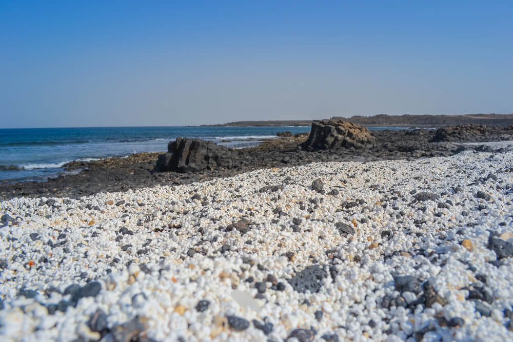 Popcorn pláž fuerteventura