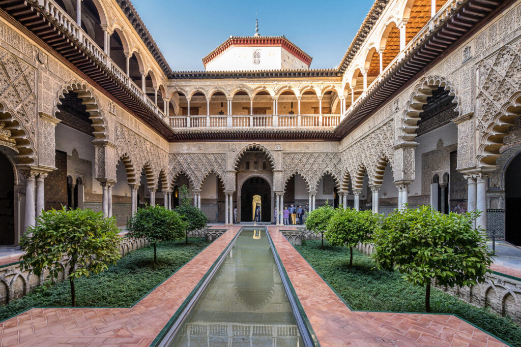 Real Alcazar, Sevilla, Španělsko