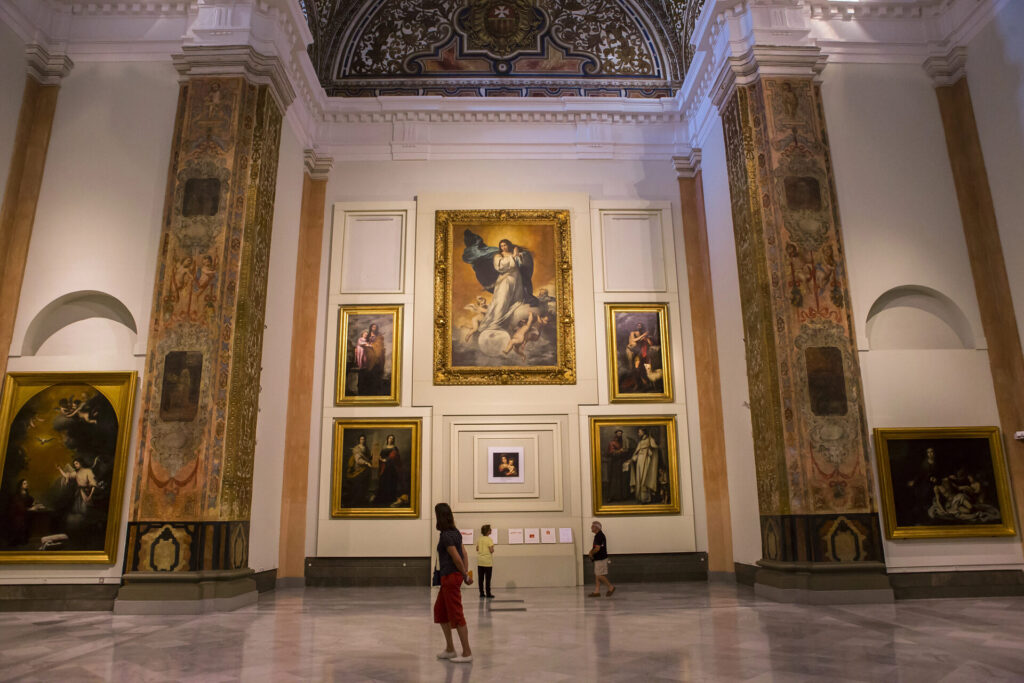 Muzeum umění Museo de Bellas Artes, Sevilla, Španělsko