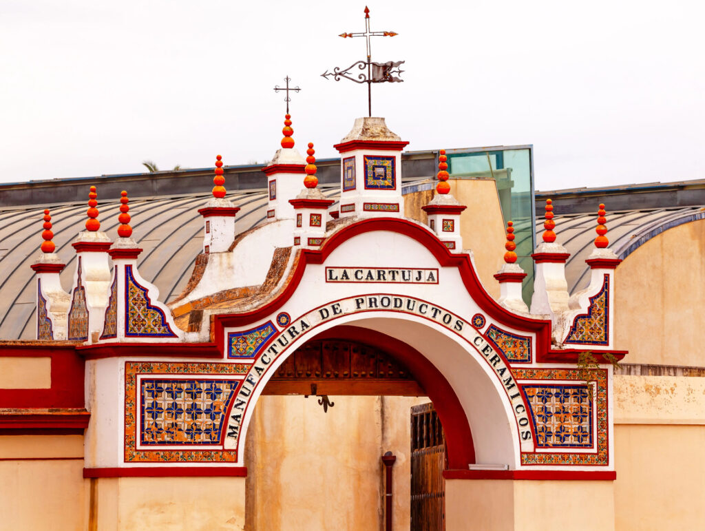 Muzeum keramiky ve čtvrtit Triana, Sevilla, Španělsko