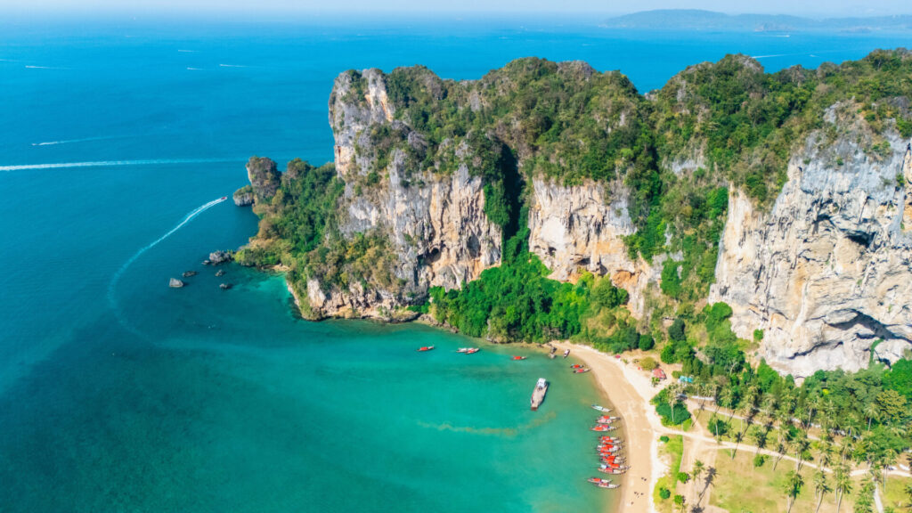 Tonsai Beach, Krabi, Thajsko