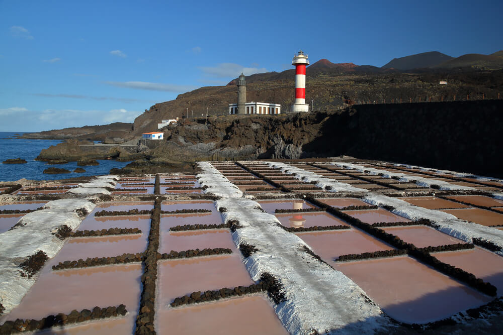 solné pole na jihu la palma