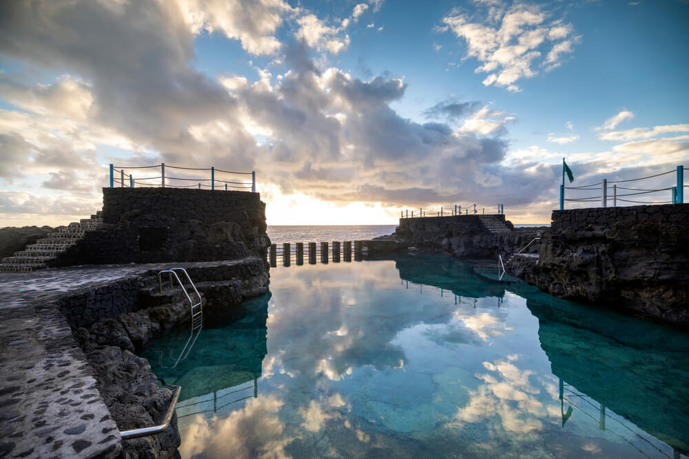 přírodní bazény Charco Azul