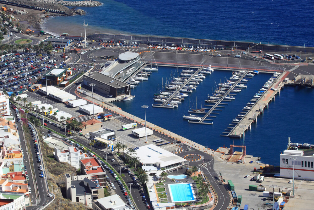 přístav na la palma