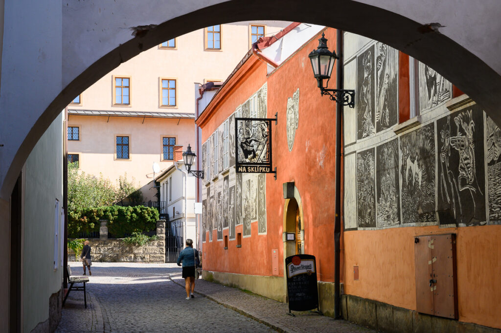Ulice Josefa Váchala v Litomyšli