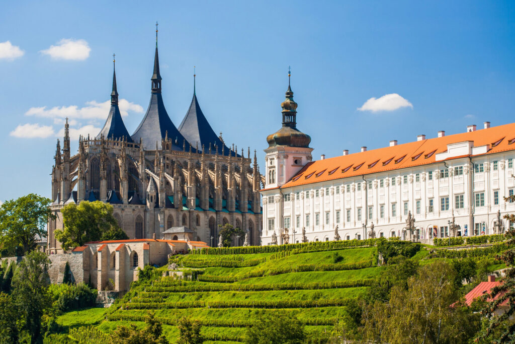 Chrám sv. Barbory s Jezuitskou kolejí v Kutné Hoře, průvodce Česko UNESCO