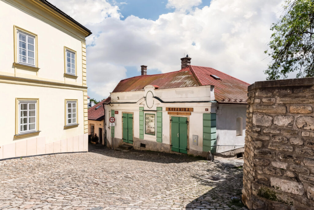 Centrum Kutné Hory s historickou zástavbou