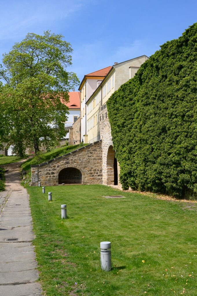 Terasové zahrady děčínského zámku