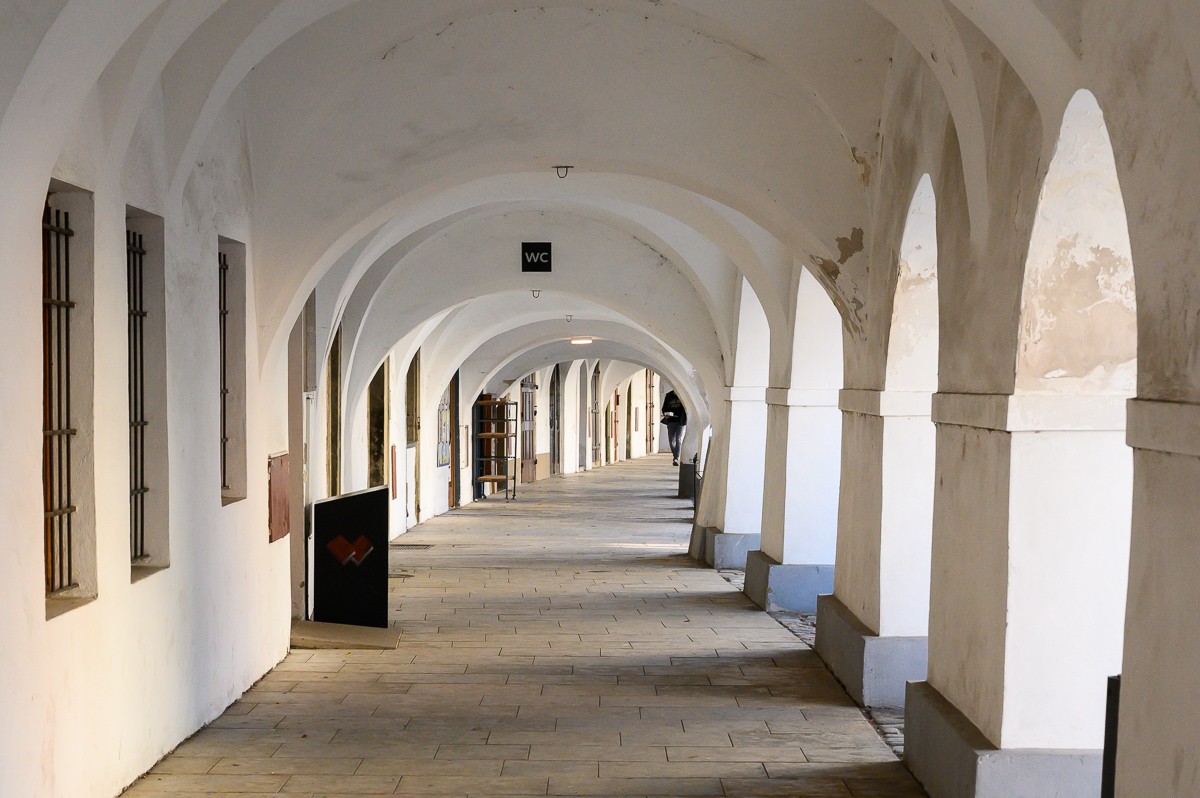 Historické podsíně na Smetanově náměstí v Litomyšli