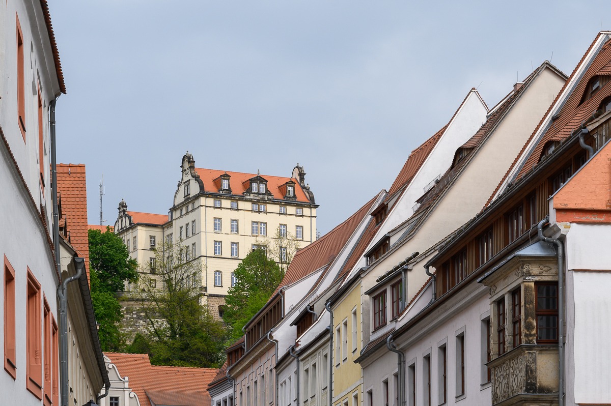 Zámecký komplex Sonnenstein nad Pirnou po rekonstrukci