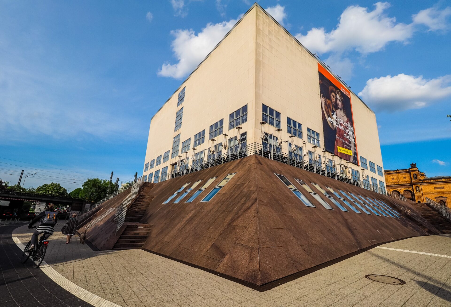 Budova muzea Hamburger Kunsthalle v Hamburku