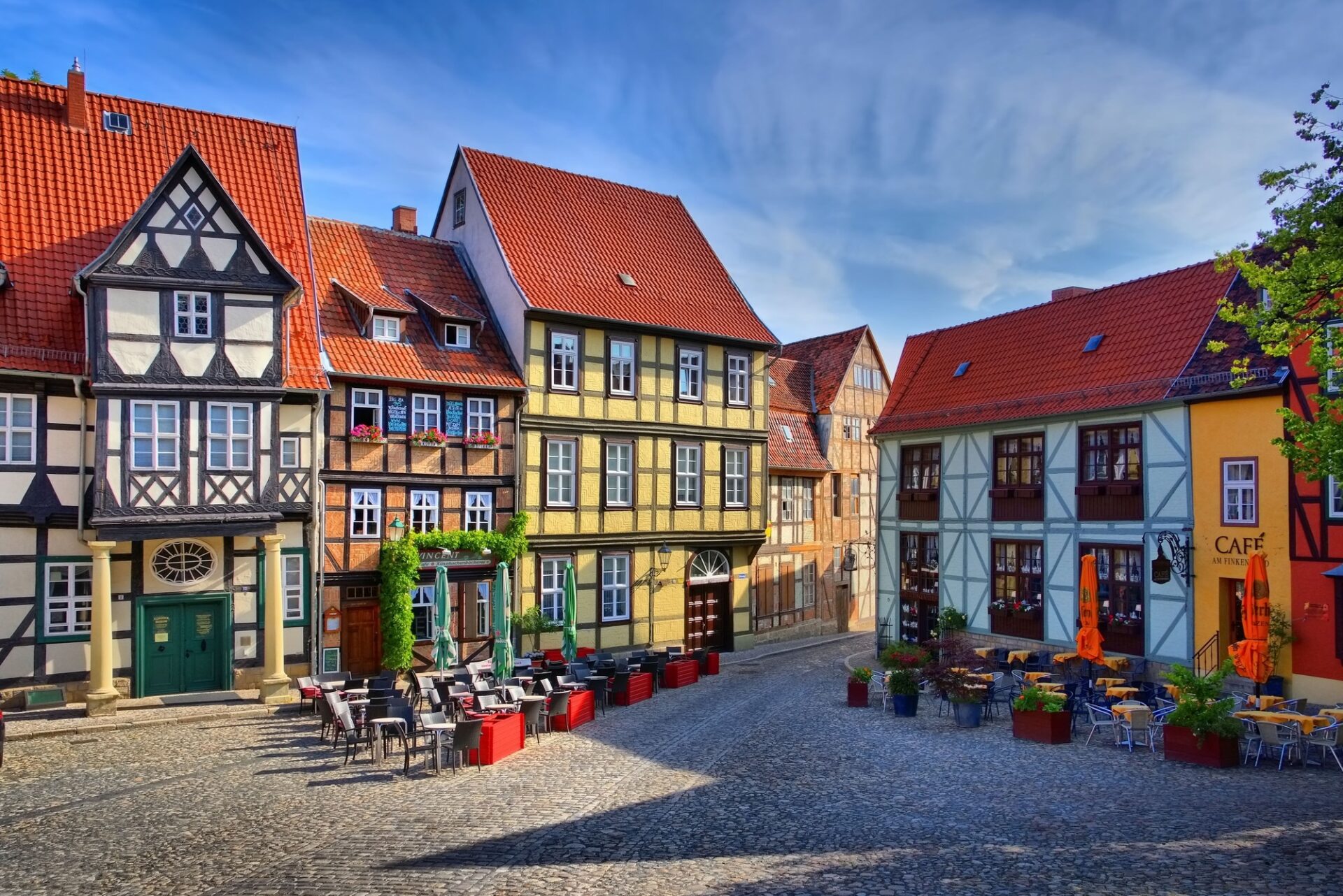 Hrázděné domy historického centra Quedlinburgu na seznamu UNESCO