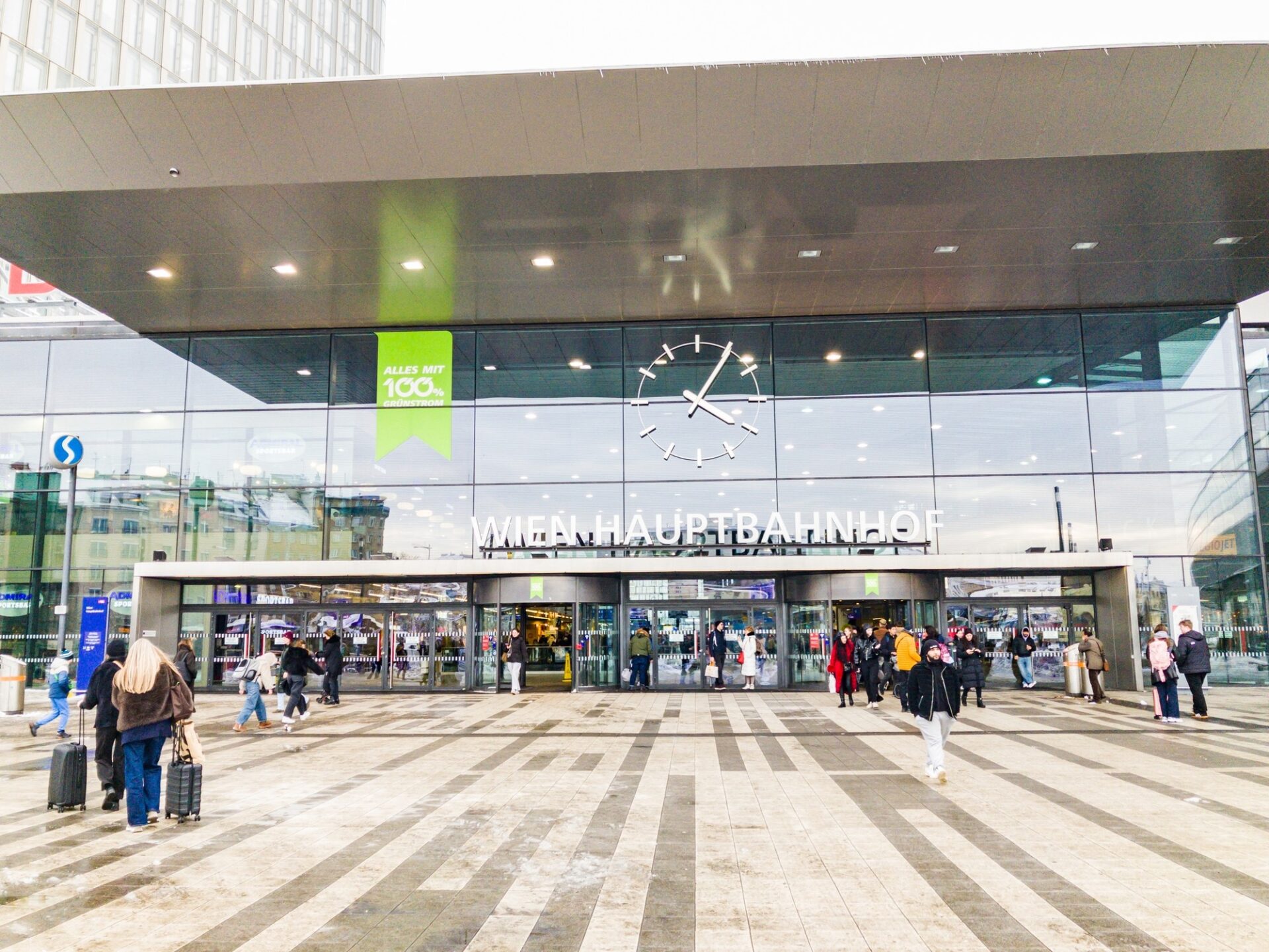Wien Hauptbahnhof Hlavní nádraží Wien Hauptbahnhof ve Vídni