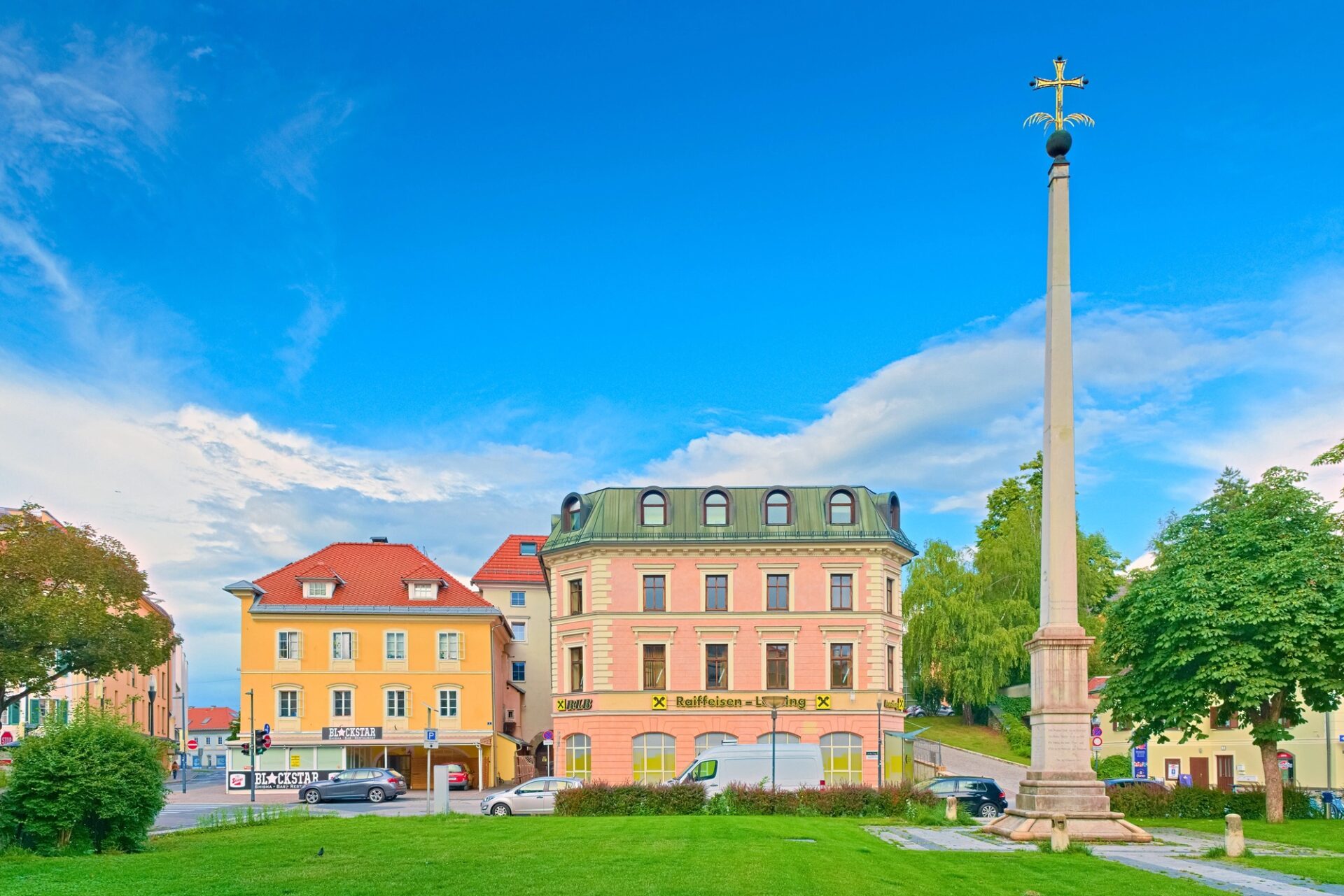 Kardinalplatz v Klagenfurtu Kardinalplatz v historickém centru Klagenfurtu