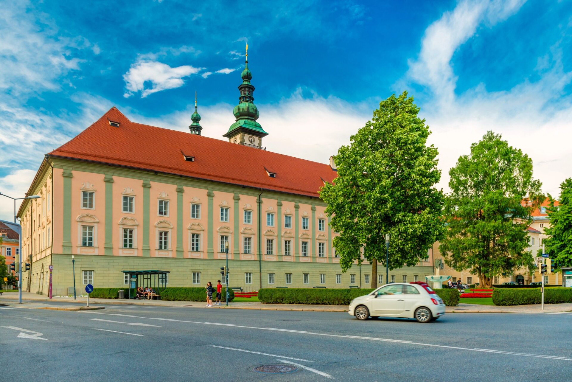 Landhaus v Klagenfurtu Budova Landhausu v Klagenfurtu